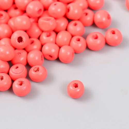 

Бусина Арт Узор для творчества дерево Бронзовая вишня d-0,8 см, 2 наб по 20 г, Розовый