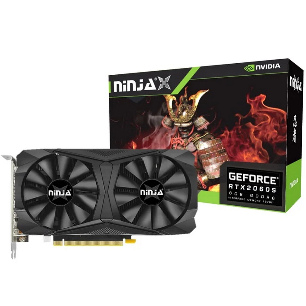 

Видеокарта Ninja NVIDIA GeForce RTX 2060 SUPER 8 ГБ (NH206SG86S), RTX 2060 SUPER