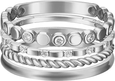 

Кольцо из белого золота с фианитом р. 17,5 PLATINA jewelry 13-0005-00-401-1120-48, 13-0005-00-401-1120-48