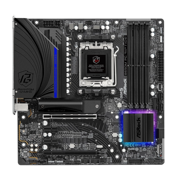 

Материнская плата ASRock B650M PG RIPTIDE, B650M PG RIPTIDE