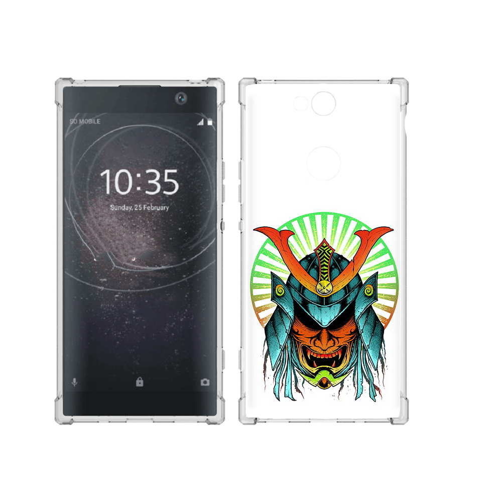 

Чехол MyPads Tocco для Sony Xperia XA2 Plus ешимитсу рисунок, Прозрачный, Tocco