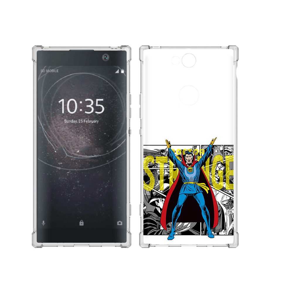 Чехол MyPads Tocco для Sony Xperia XA2 Plus доктор стренж комикс