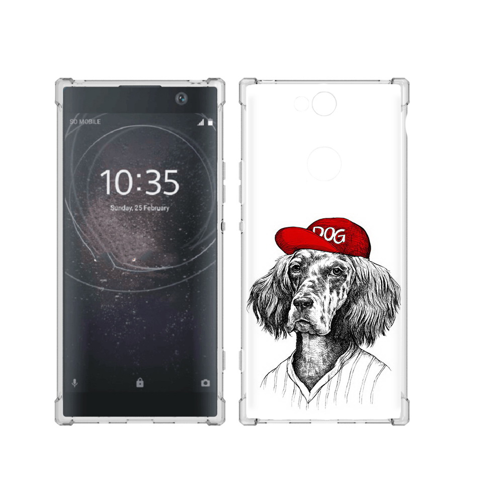 

Чехол MyPads Tocco для Sony Xperia XA2 Plus дог, Прозрачный, Tocco