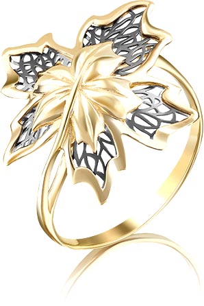 

Кольцо из желтого золота р. 17 PLATINA jewelry 01-4861-00-000-1130-48, 01-4861-00-000-1130-48