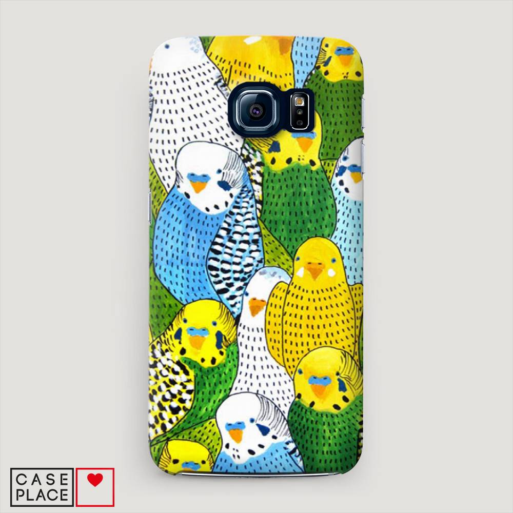 

Чехол Awog "Попугаи" для Samsung Galaxy S6 edge, 24420-1