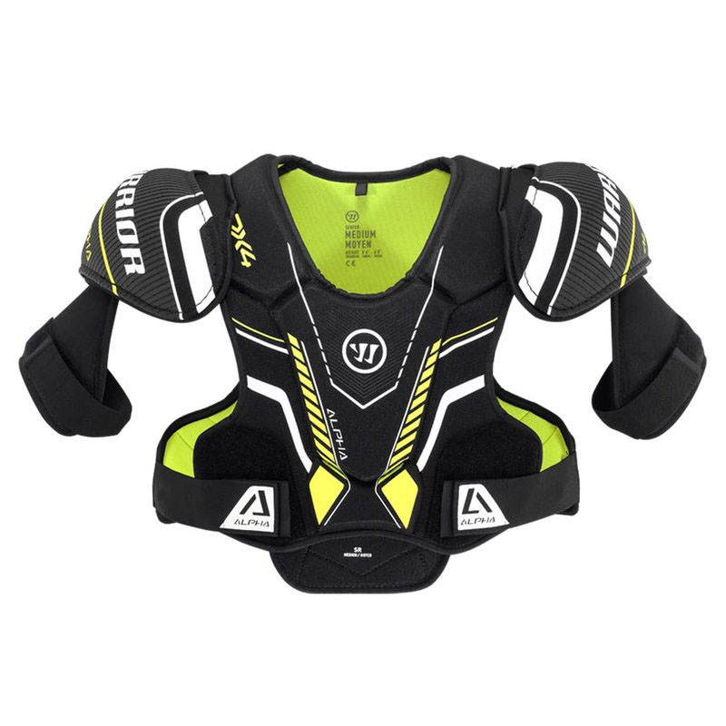 

Защита груди/плеч WARRIOR ALPHA DX4 SR Shoulder Pads арт.DX4SPSR9-L,р.L,чер