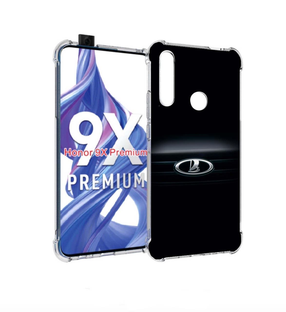 

Чехол бампер MyPads лада lada ваз 3 для Honor 9X (STK-LX1), Прозрачный, Tocco