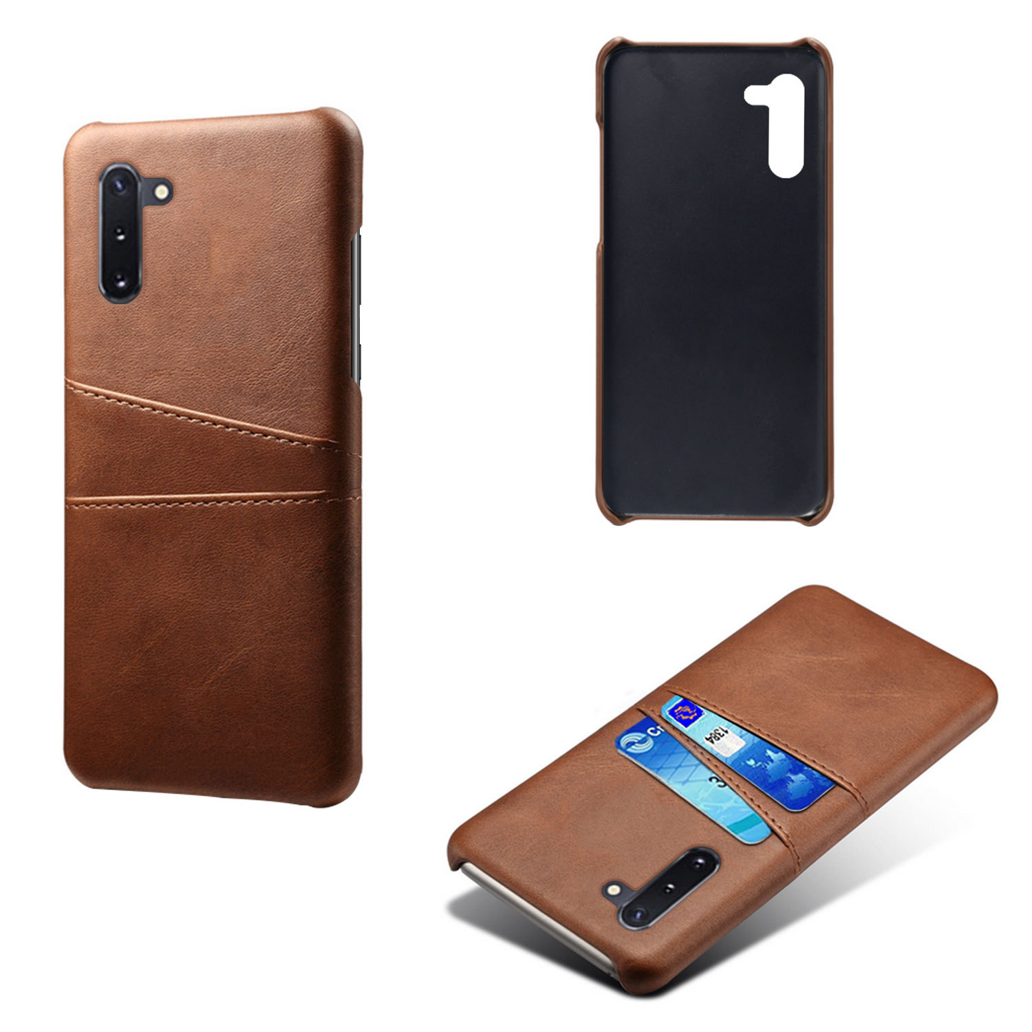 Чехол MyPads для Samsung Galaxy Note 10+ Plus Brown (137505)