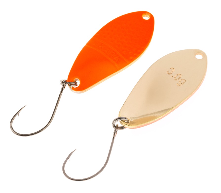 

AKARA Блесна колеблющаяся AKARA TROUT TIME NAMIDA 30 ( 3гр/30), Золотистый;оранжевый