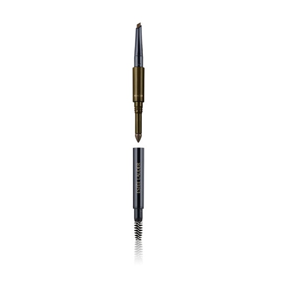 фото Карандаш для бровей estee lauder the brow multi-tasker, 3-in-1, dark brunette, 1 шт.