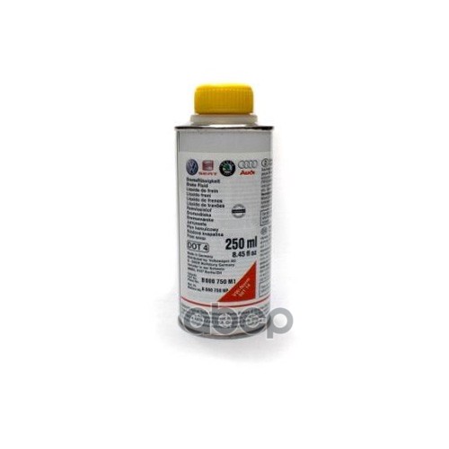 Жидкость Тормозная Vag Brake Fluid Dot4 0,25 Л B 000750m1 VAG арт. B 000750M1