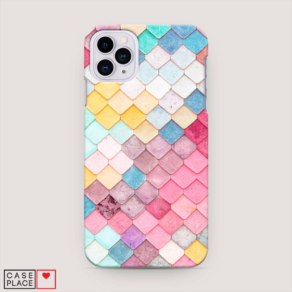 

Пластиковый чехол "Нежные ромбики" на Apple iPhone 11 Pro Max, 12220-3
