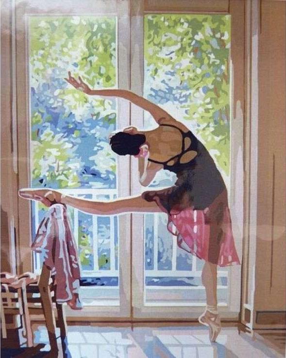 

Картина по номерам Paintboy Перед выступлением, 40x50 см, Перед выступлением