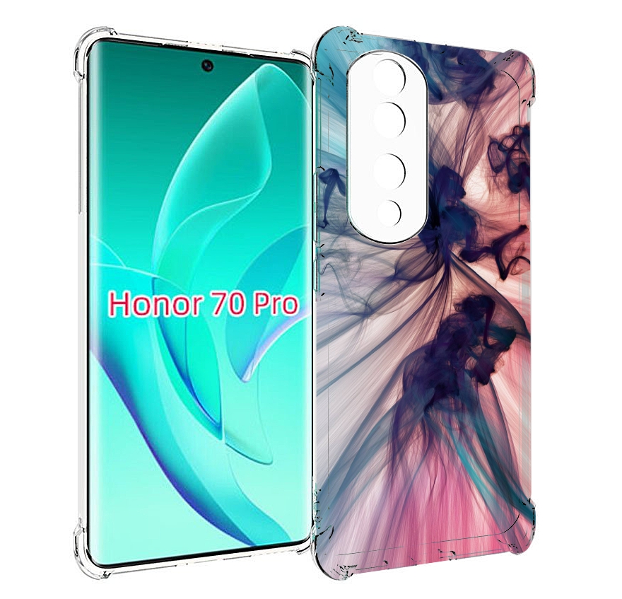 

Чехол MyPads разноцветный дым для Honor 70 Pro / 70 Pro Plus, Прозрачный, Tocco