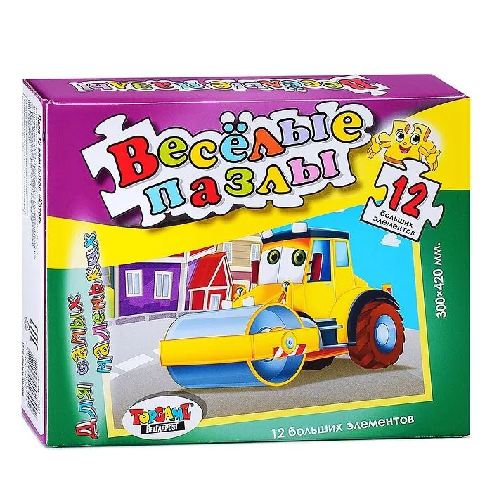 

Веселые пазлы 12 "Каток", Пазлы