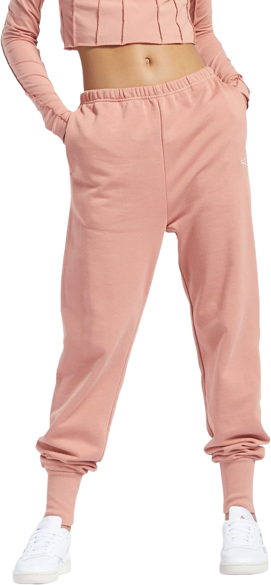 Спортивные брюки женские Reebok H49234 оранжевые M