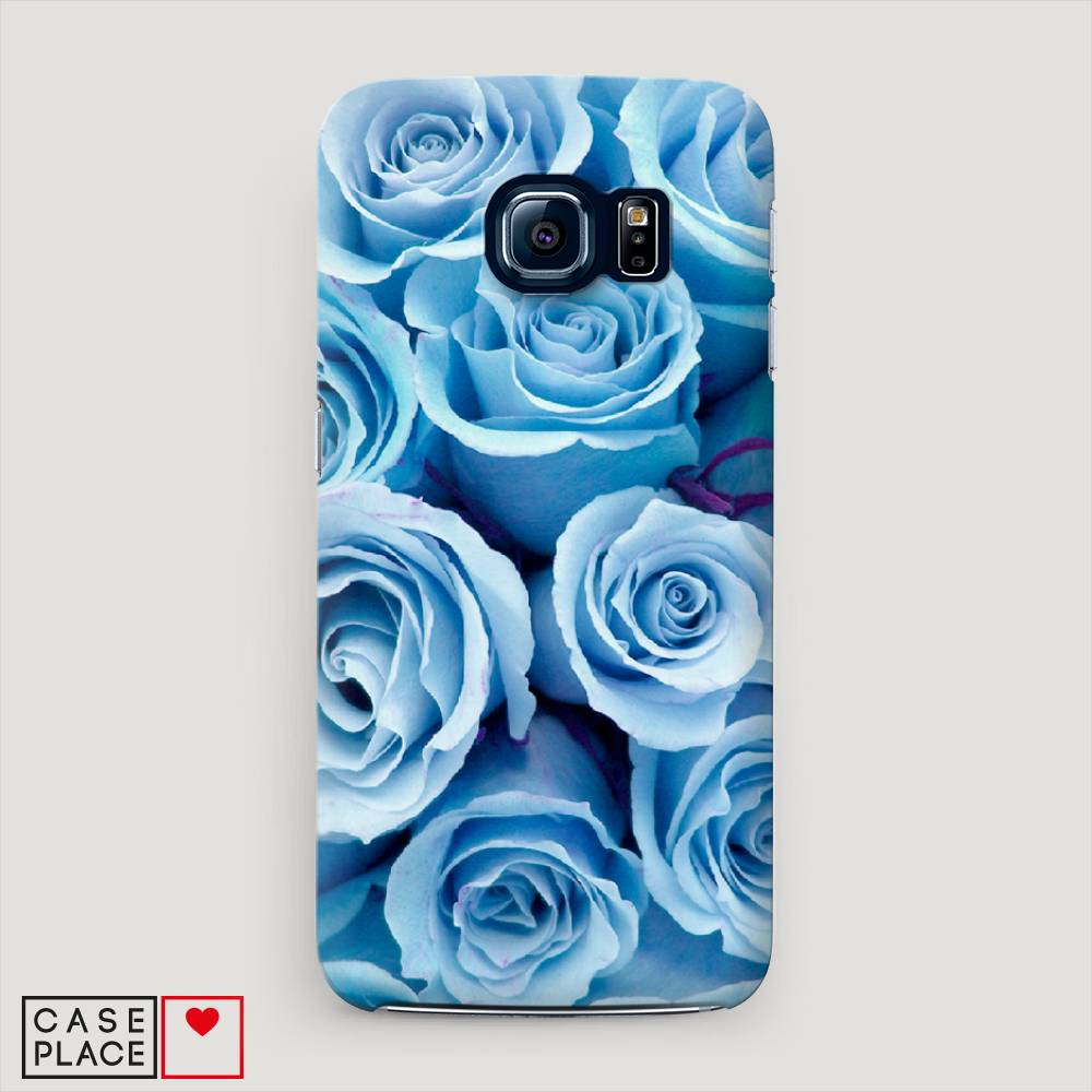 

Чехол Awog "Лазурные розы" для Samsung Galaxy S6 edge, 24420-6
