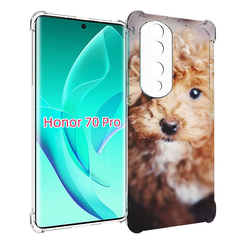 

Чехол MyPads пудель для Honor 70 Pro / 70 Pro Plus, Прозрачный, Tocco