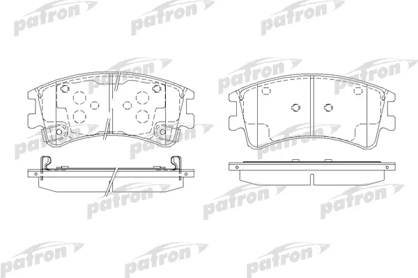 

Колодки Тормозные Дисковые Передн Маzdа 6 02-, 6 Наtсhbаск 02-, 6 Stаtiоn Wаgоn 02- PATRON