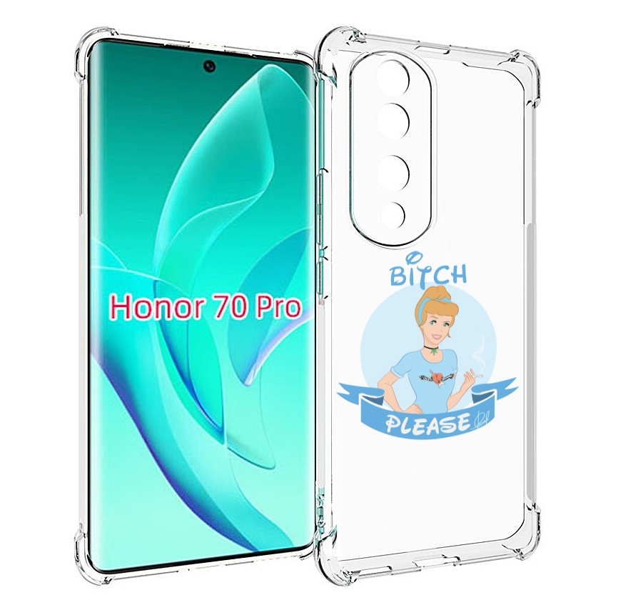 

Чехол MyPads принцесса-эльза женский для Honor 70 Pro / 70 Pro Plus, Прозрачный, Tocco