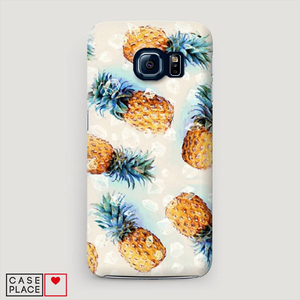 

Чехол Awog "Ананасы" для Samsung Galaxy S6 edge, 24420-2