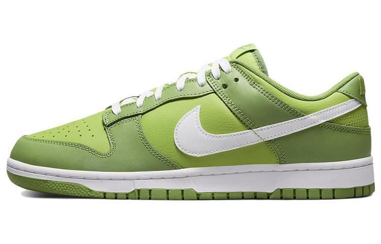 

Кеды унисекс Nike Dunk Low Retro kermit зеленые 42 EU, Зеленый, Dunk Low Retro kermit