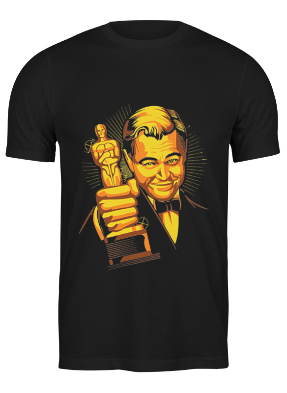 

Футболка мужская Printio Dicaprio oscar 1231622 черная 3XL, Черный, Dicaprio oscar 1231622