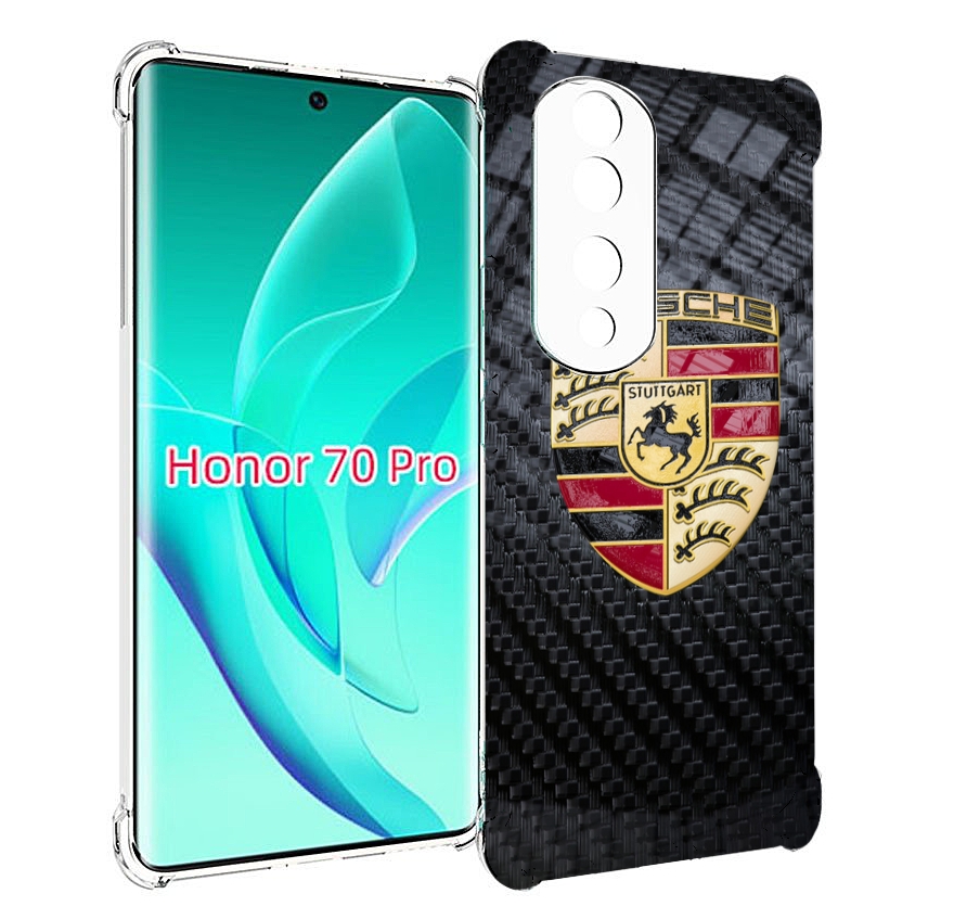 

Чехол MyPads porsche 3 мужской для Honor 70 Pro / 70 Pro Plus, Прозрачный, Tocco