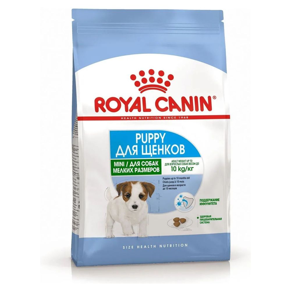 

Сухой корм для щенков Royal Canin для малых пород 2 кг, Puppy Mini