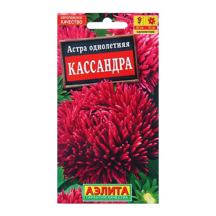 

Семена Астра Кассандра Ор. А Одн Ц/П 0,2г (4 шт.)