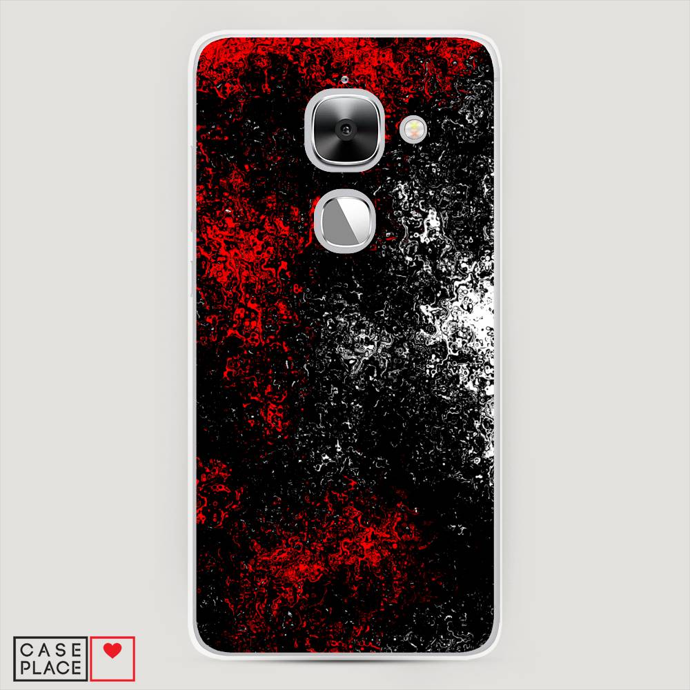 

Чехол на LeEco Le Max 2 "Монотипия", Красный;черный;белый, 140250-3