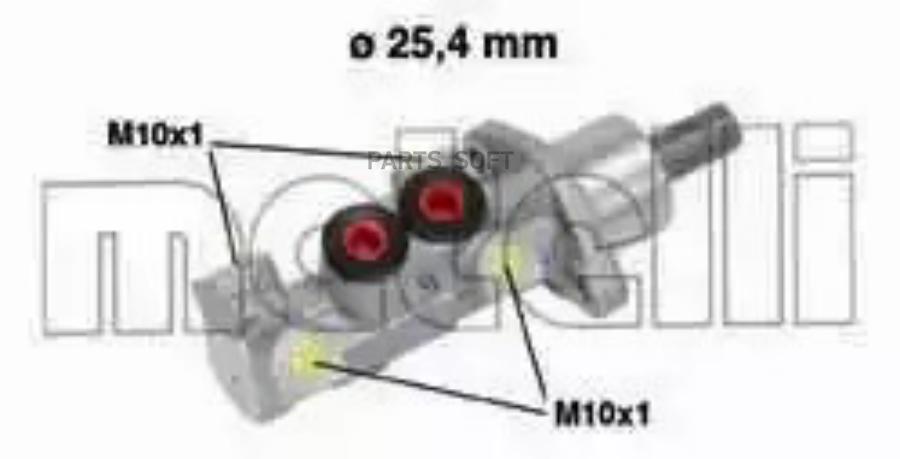 Главный Тормозной Цилиндр Metelli 05-0604