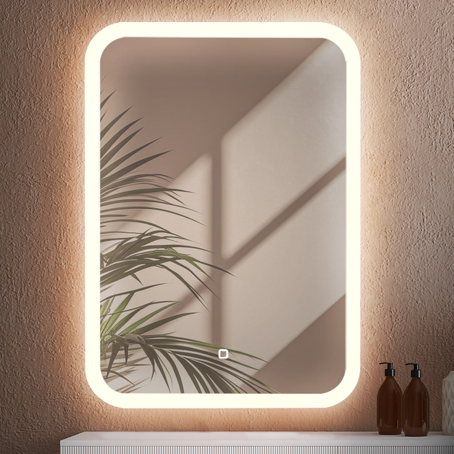 

Зеркало с подсветкой в ванную Silver Mirrors Джобс LED-MM002777 50х70см, 3000K