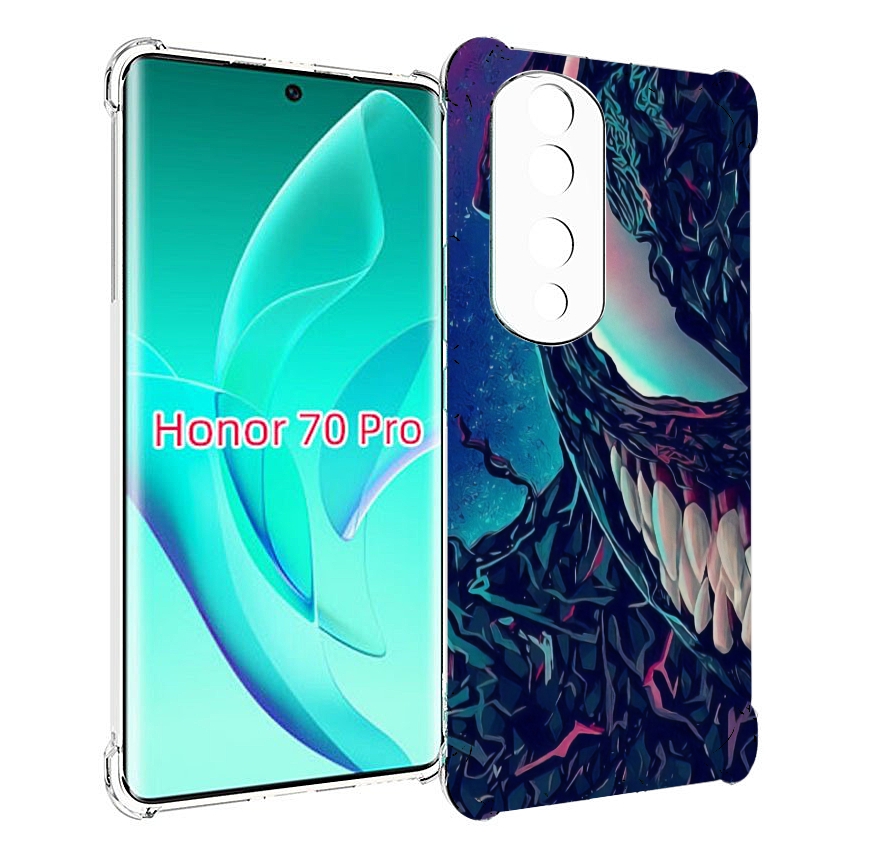 

Чехол MyPads полу веном для Honor 70 Pro / 70 Pro Plus, Прозрачный, Tocco