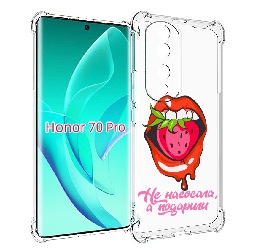 

Чехол MyPads подарили для Honor 70 Pro / 70 Pro Plus, Прозрачный, Tocco
