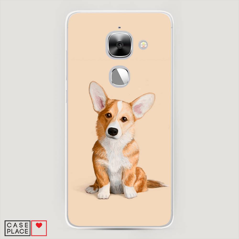 

Чехол на LeEco Le Max 2 Грустный Корги, Коричневый;бежевый, 140250-1