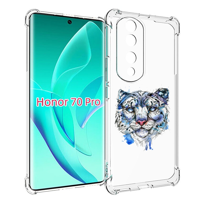 

Чехол MyPads водяной тигр для Honor 70 Pro / 70 Pro Plus, Прозрачный, Tocco