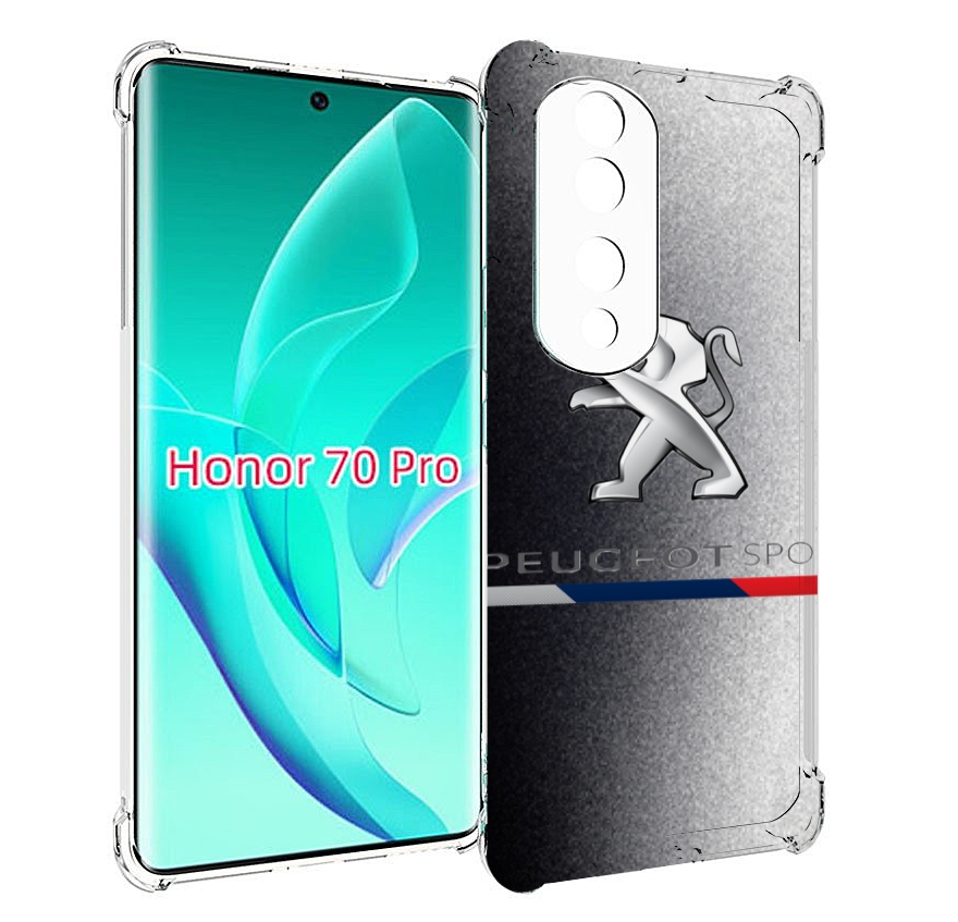 

Чехол MyPads peugeot-1 для Honor 70 Pro / 70 Pro Plus, Прозрачный, Tocco
