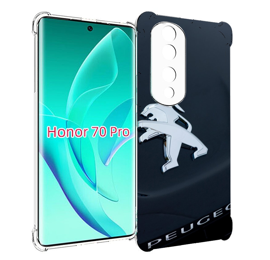

Чехол MyPads peugeot 2 для Honor 70 Pro / 70 Pro Plus, Прозрачный, Tocco