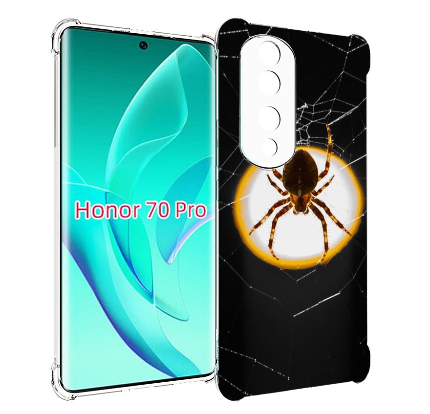 

Чехол MyPads паук-с-паутинкой для Honor 70 Pro / 70 Pro Plus, Прозрачный, Tocco