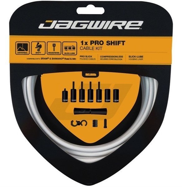 Набор рубашек и тросиков переключения Jagwire Pro Shift Kit 1X Stealth Black (PCK559)