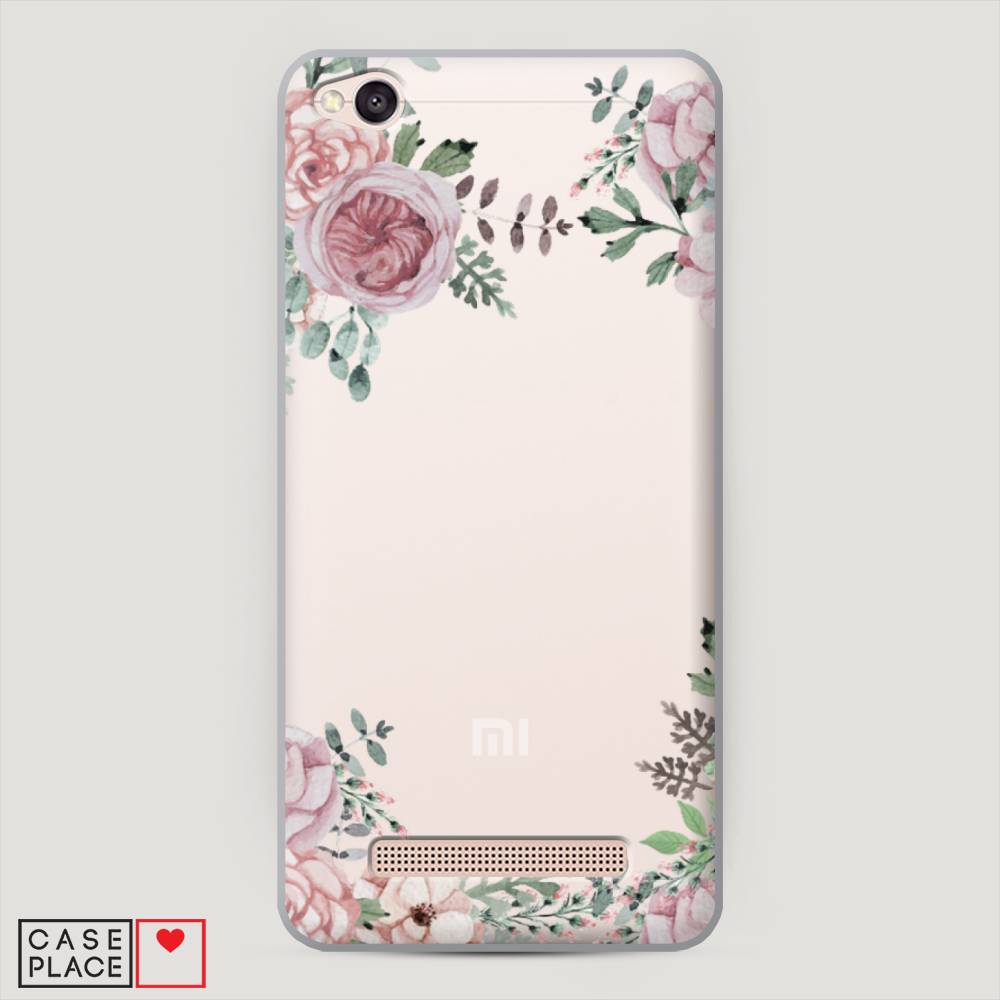 

Пластиковый чехол "Нежные розы акварель" на Xiaomi Redmi 4A