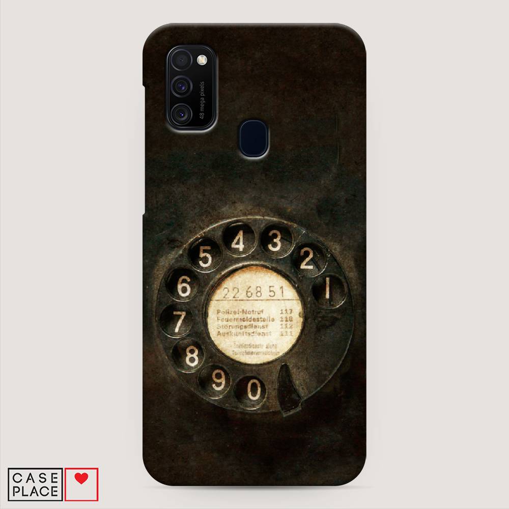 

Пластиковый чехол "Старинный телефон" на Samsung Galaxy M21, 29720-4