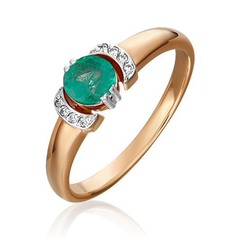

Кольцо из красного золота с бриллиантом р.  PLATINA jewelry 01-0445-00-106-1110-30, 01-0445-00-106-1110-30_p1