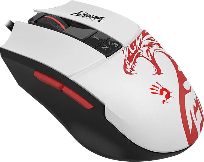 

Игровая мышь A4Tech Bloody L65 Max белая, Bloody L65 Max