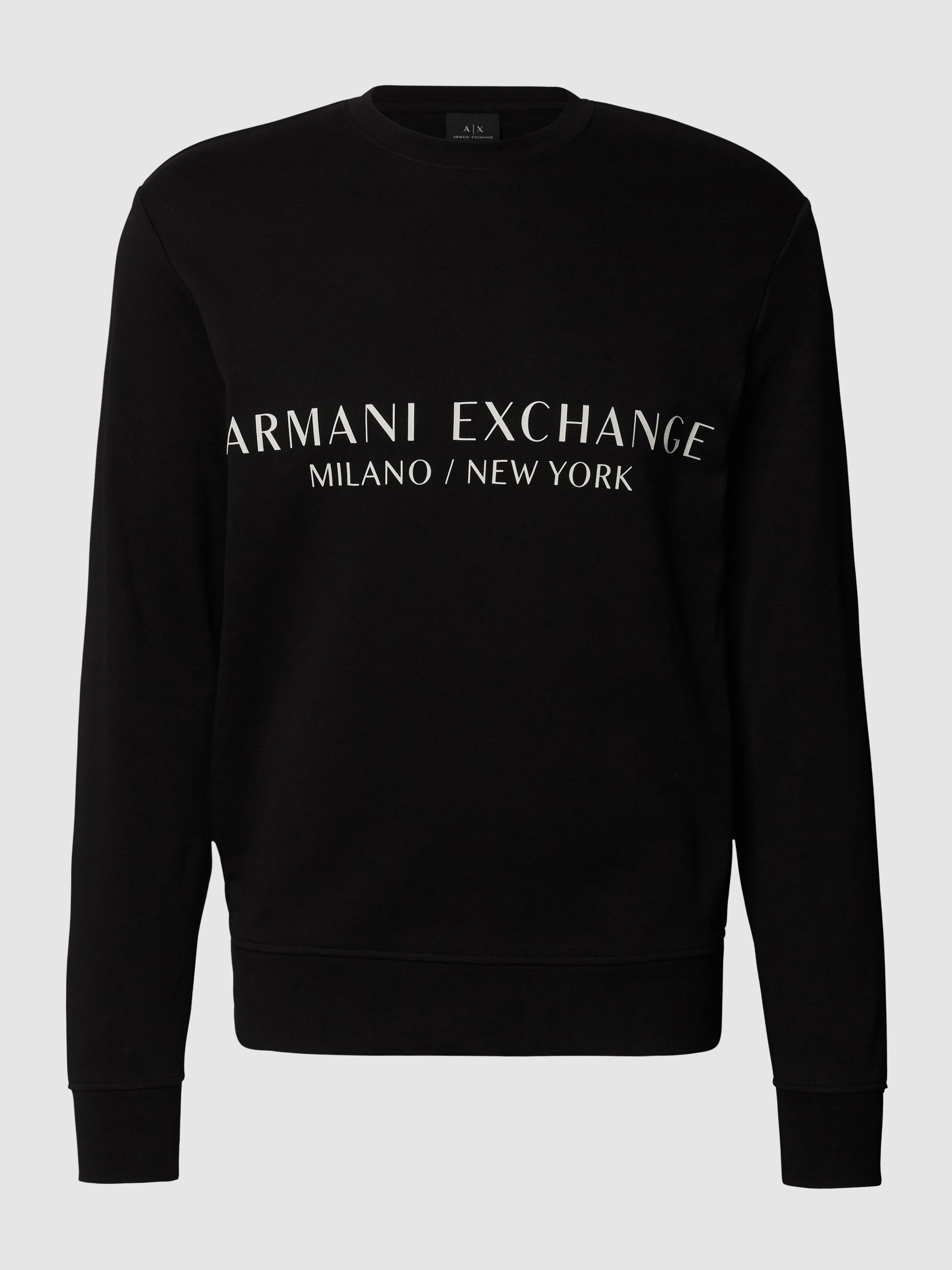 Свитшот мужской Armani Exchange 1354533 черный 2XL (доставка из-за рубежа)