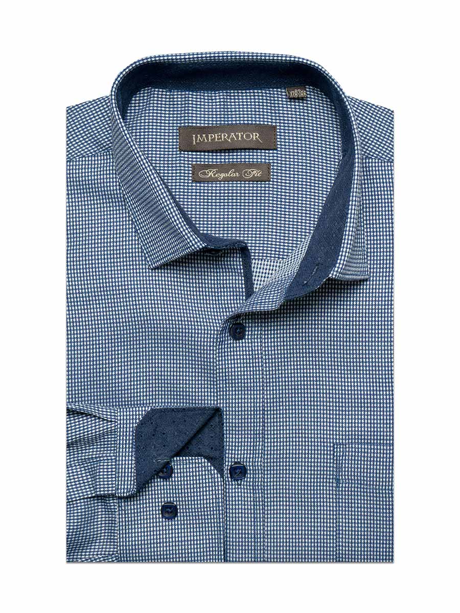 Рубашка мужская Imperator Corse 11-sl голубая 40/178-186