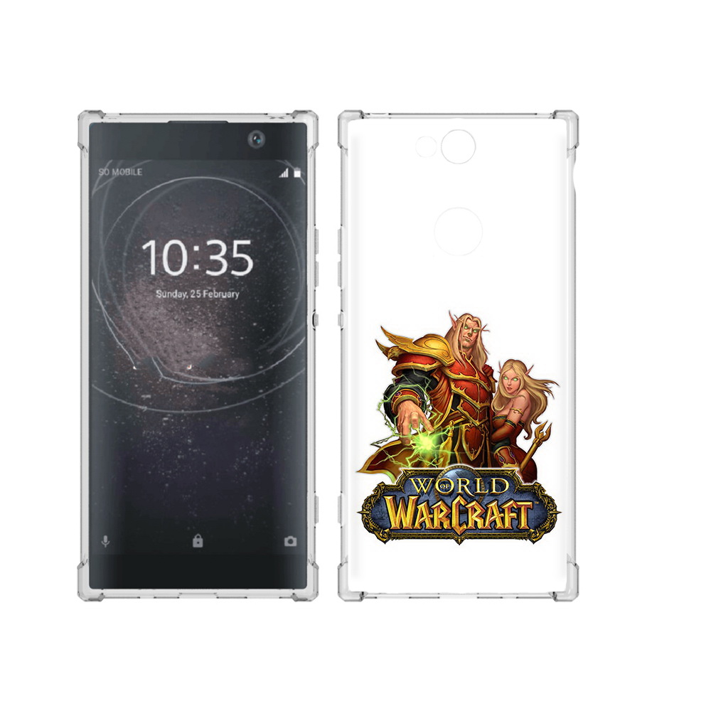 

Чехол MyPads Tocco для Sony Xperia XA2 Plus варкрафт2, Прозрачный, Tocco