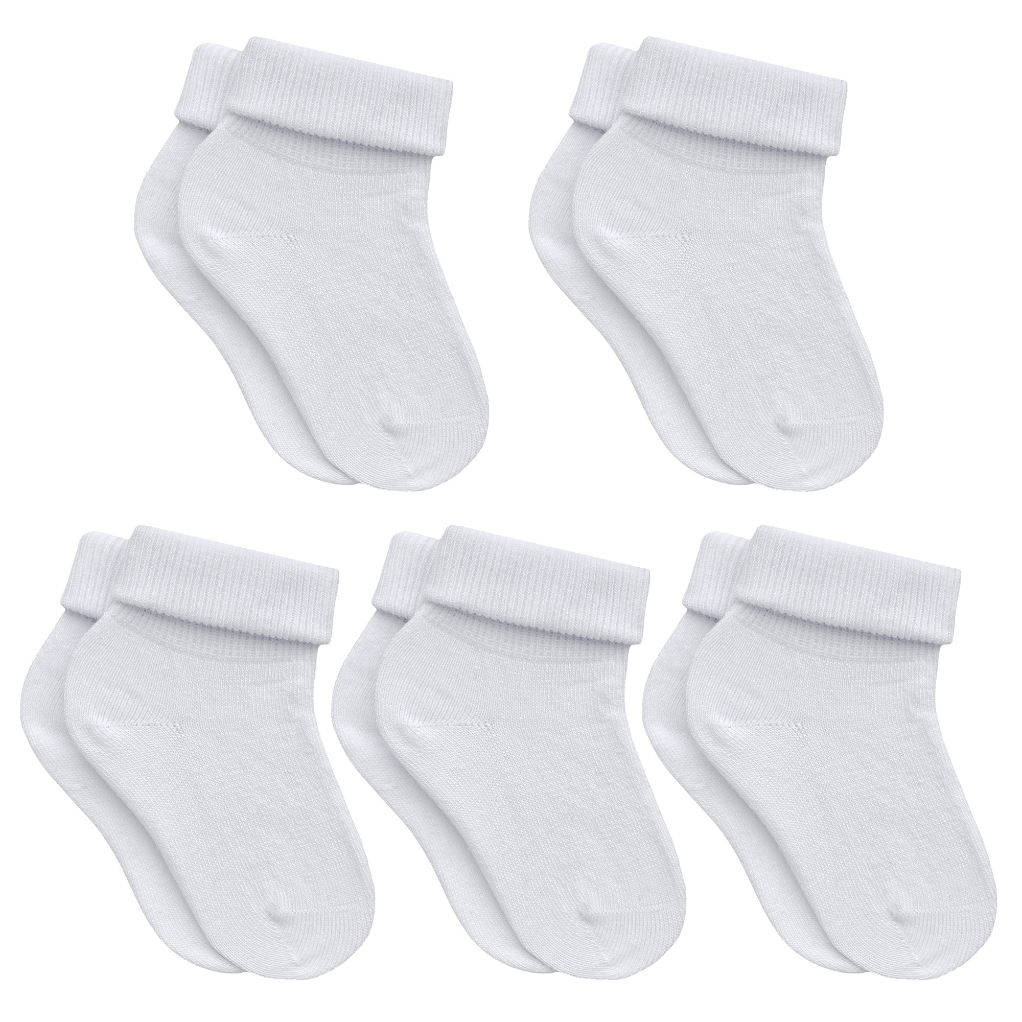 Носки детские Rusocks 5-Д3-13783Д, белые, 10