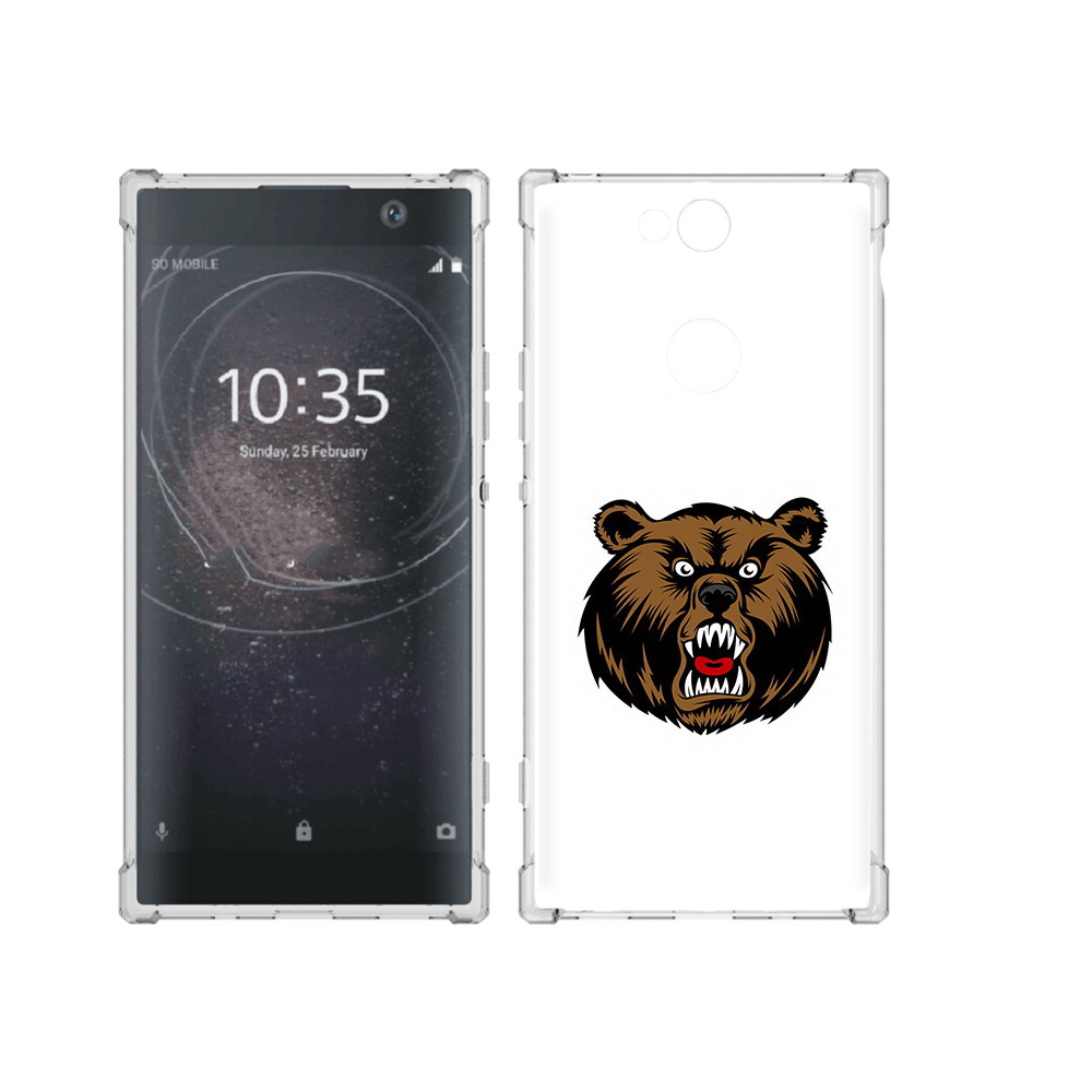 

Чехол MyPads Tocco для Sony Xperia XA2 Plus бурый, Прозрачный, Tocco